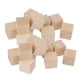 thumbnail image 1 of 20 Piezas de Bloques de Formas Adornos Cuadrados para Manualidades de de 25 Mm Soledad Adorno de madera, 1 of 7