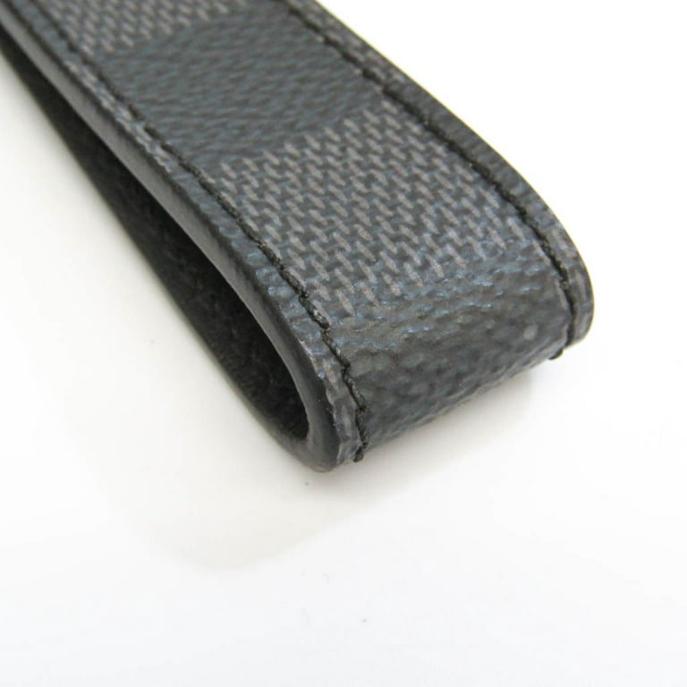 Louis Vuitton LV Mobile Phone Case Holder Damier Graphite Black