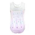 thumbnail image 5 of SONGGE Toddler Girls Sleeveless Dance Gymnastics Outfit Sets With Glitter Rhinestone Print Leotard Pants Headband Performance Back To School Classic Clothing Sets, 5 of 5