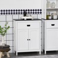 thumbnail image 2 of kleankin Bathroom Floor Cabinet with Drawer Freestanding Storage Organizer, 2 of 10