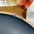 thumbnail image 3 of Viadha Gifts for Mom Earrings for Women Women's Fashion Crystal Heart Earring Heart Ear Studs Jewelry Gift, 3 of 4