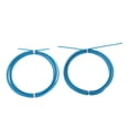 thumbnail image 2 of Cable de Repuesto Cola para Saltar la Cuerda Acero Inoxidable Recubierto de PVC Azul, 2 of 8
