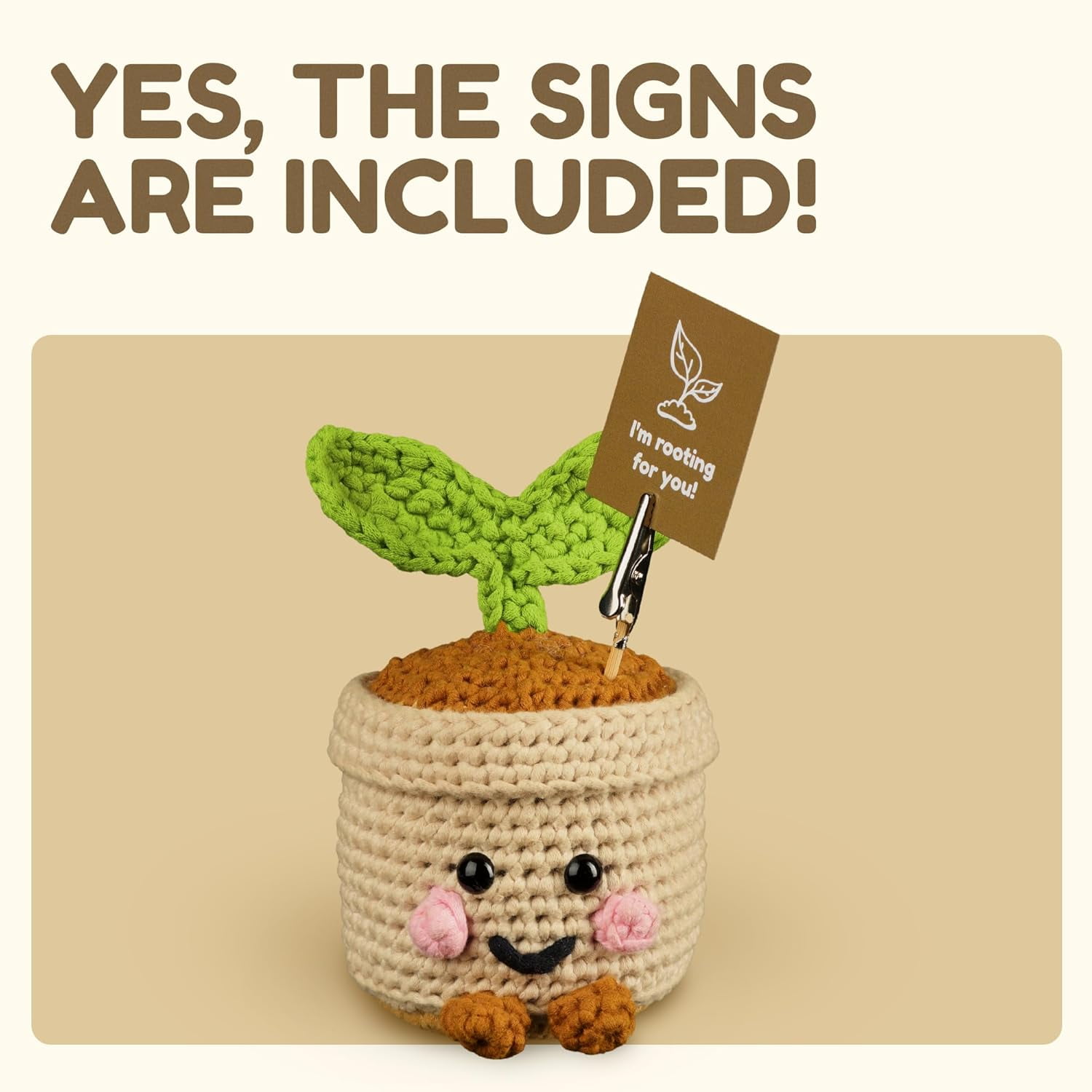 Crochet Kit for Beginners – Learn to Make Amigurumi Animals with Step-by-Step Video Tutorials – Complete Crochet Starter Kit with Yarn, Hook, Stuffing & Tools for Kids and Adults
