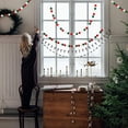 thumbnail image 7 of 4 Pcs Colored Felt Ball Garland,Happon Christmas Pom Pom Garland with 60 Balls,Christmas Felt Ball Garlands for Christmas Party Festivals Decoration,Red Green and White, 7 of 7