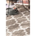 thumbnail image 2 of nuLOOM Outdoor Moroccan Trellis Area Rug (5'3 x 7'6) Blue, 2 of 3