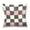 Black, variant on Pink and Black Checkered Pattern Throw Pillow Covers Couch Pillowcases Decor for Bed Sofa 16" x 16"