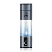 Hydrogen Water Bottle, Hydrogen Water Generator, Highest 3200ppb Pure Hydrogen Rich Concentration, That uses SPE and PEM Technology, LED Display(Press and Hold for 5 Seconds to Turn on)