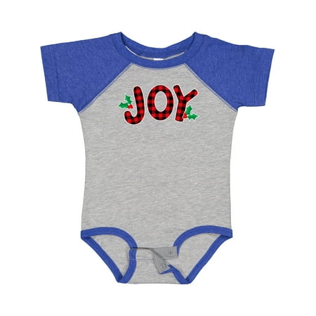 

Inktastic Plaid Holly Joy Gift Baby Boy or Baby Girl Bodysuit