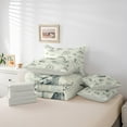 thumbnail image 6 of Manfei Navigation Adventure Theme 7 Pieces Bedding Comforter Set,Retro Lighthouse Ship Anchor Full Bedding Set,Ocean Rudder Fitted Sheet Flat Sheet For Teens,Luxury Bedroom Decor Reversible, 6 of 8