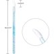 thumbnail image 2 of 100 PCS Disposable Lip Brushes - Multi-colored Disposable Lip Wands - Crystal Lipstick Lip Applicator Wands for Lips, Eyes and Makeup Application, 2 of 5