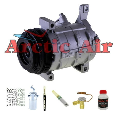 Chevy Gmc Suburban Window (Remanufactured Premium Auto A/C Compressor Kit Fits 03-06 Cadillac Escalade 5.3L 6.0L 03-06 Chevy Suburban 1500 2500 5.3L 6.0L 8.1L 2003-06 Chevy Tahoe GMC Yukon 5.3L)