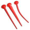 thumbnail image 3 of EXHUMKY 3Pcs Caulking Nozzle Applicator Kit Red Rubber Tips with Versatile Extended and Curved Mouth, 3 of 8
