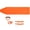 Orange, variant on CEORPER Durability Polyethylene Deer Drag Sled Deer Cart Game Hauler Thickened