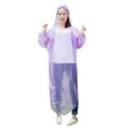 thumbnail image 2 of Adult Disposable Emergency Rain Poncho Hooded Lightweight Waterproof 1 Pack, 2 of 5