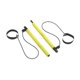 thumbnail image 2 of Barra de pilates de 2 secciones, equipo de fitness desmontable con soporte para pies estirado Amarillo, 2 of 9