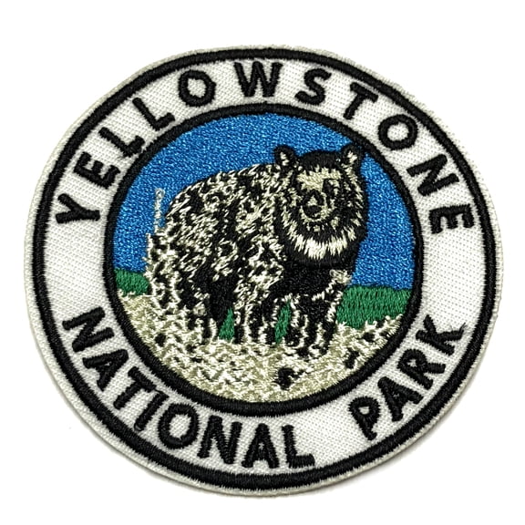 Yellowstone National Park Embroidered Patch Iron/Sew-On Applique Wander Souvenir