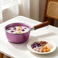 thumbnail image 7 of Titanium Saucepan with Lid 7.09in Non-Stick Soup Pot Pure Titanium Pan Fast Even Heating Dual-Pour Spouts All Cooktops, 7 of 7