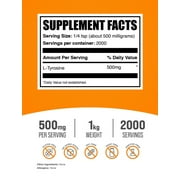 BulkSupplements L-Tyrosine Powder - Tyrosine Supplement, Amino Acid Supplement - Unflavored, 1kg (35.27 oz)