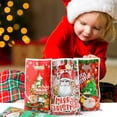 thumbnail image 4 of Bolsas de regalo de Feliz Navidad para niños, 10 piezas, árbol de Papá Noel, galletas, dulces, caja de plástico, regalos de Navidad y Año Nuevo 2024, 4 of 4