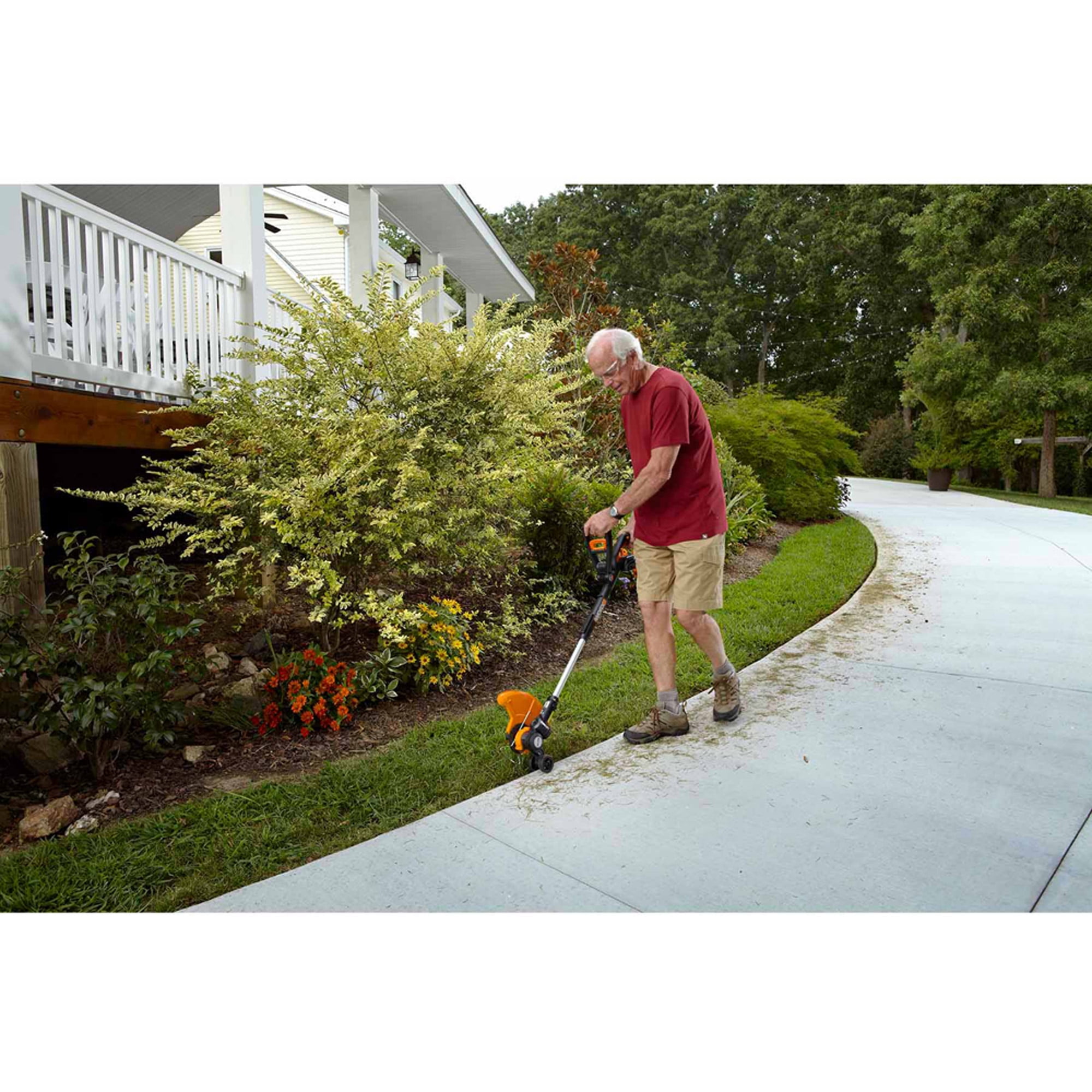 Worx WG160 20V Cordless Lithium Ion 12 in. Straight Shaft Trimmer