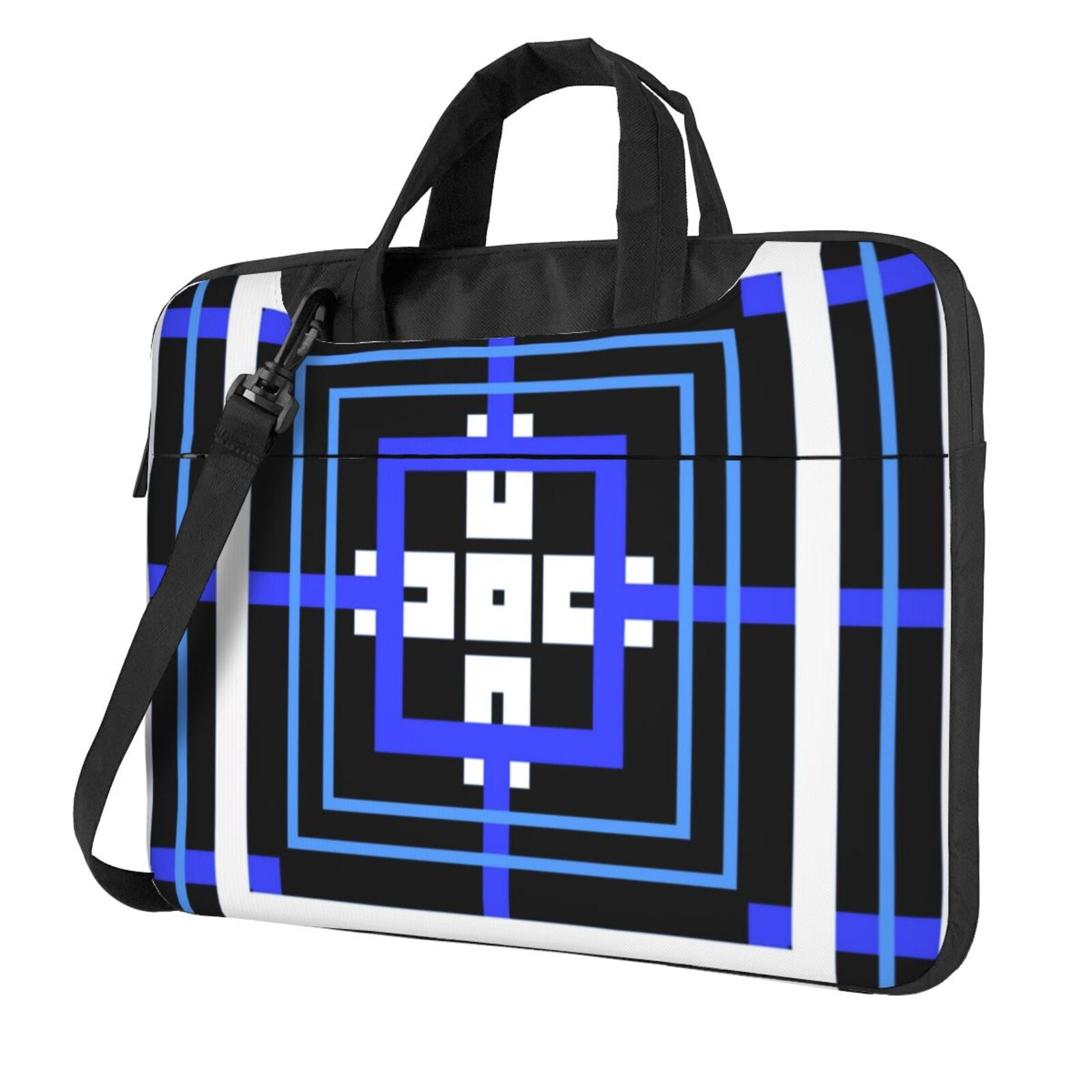 White Square Laptop Bag, 13 inch Laptop or Tablet, Business Casual