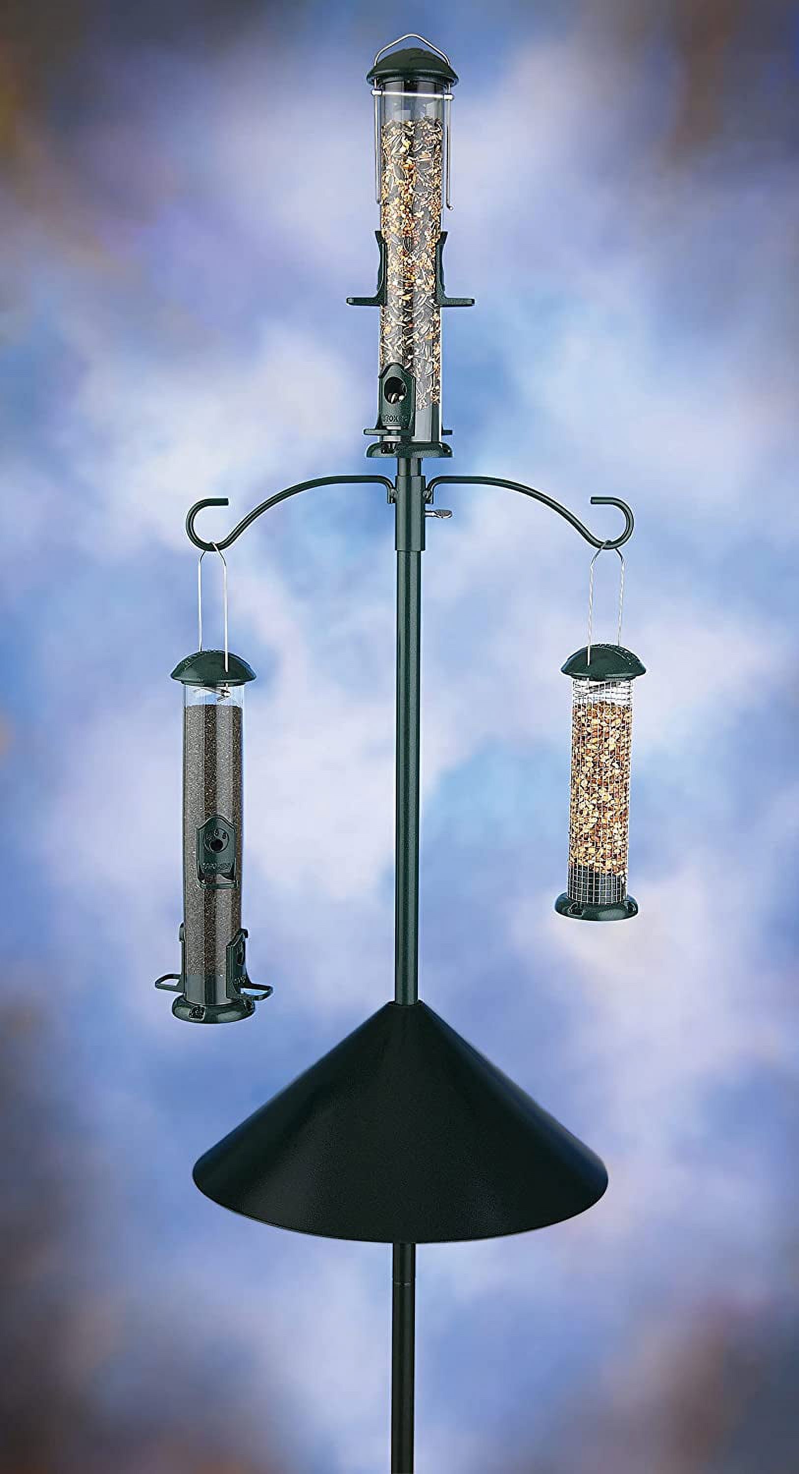 Squirrel-X Wrap Around Metal Squirrel Baffle Protects Bird Feeders from Squirrels, 18-Inches - image 2 of 5