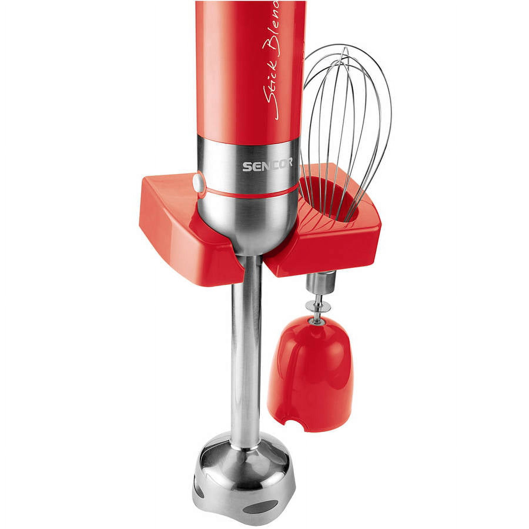 Sencor SHB4364RD Stick Blender with Accessories, Red