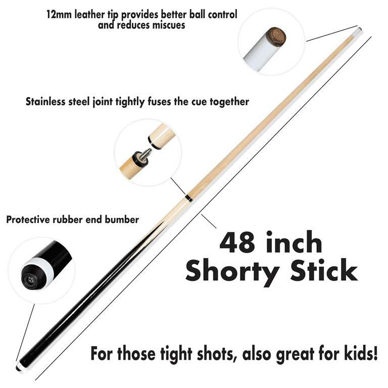 Freetime Fun 48 inch Pool Stick, Billiard Pool Cue Sticks 2