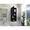 thumbnail image 5 of TUHOME Mila 32" Medicine Cabinet In Black - Material -Engineered Wood, 5 of 8