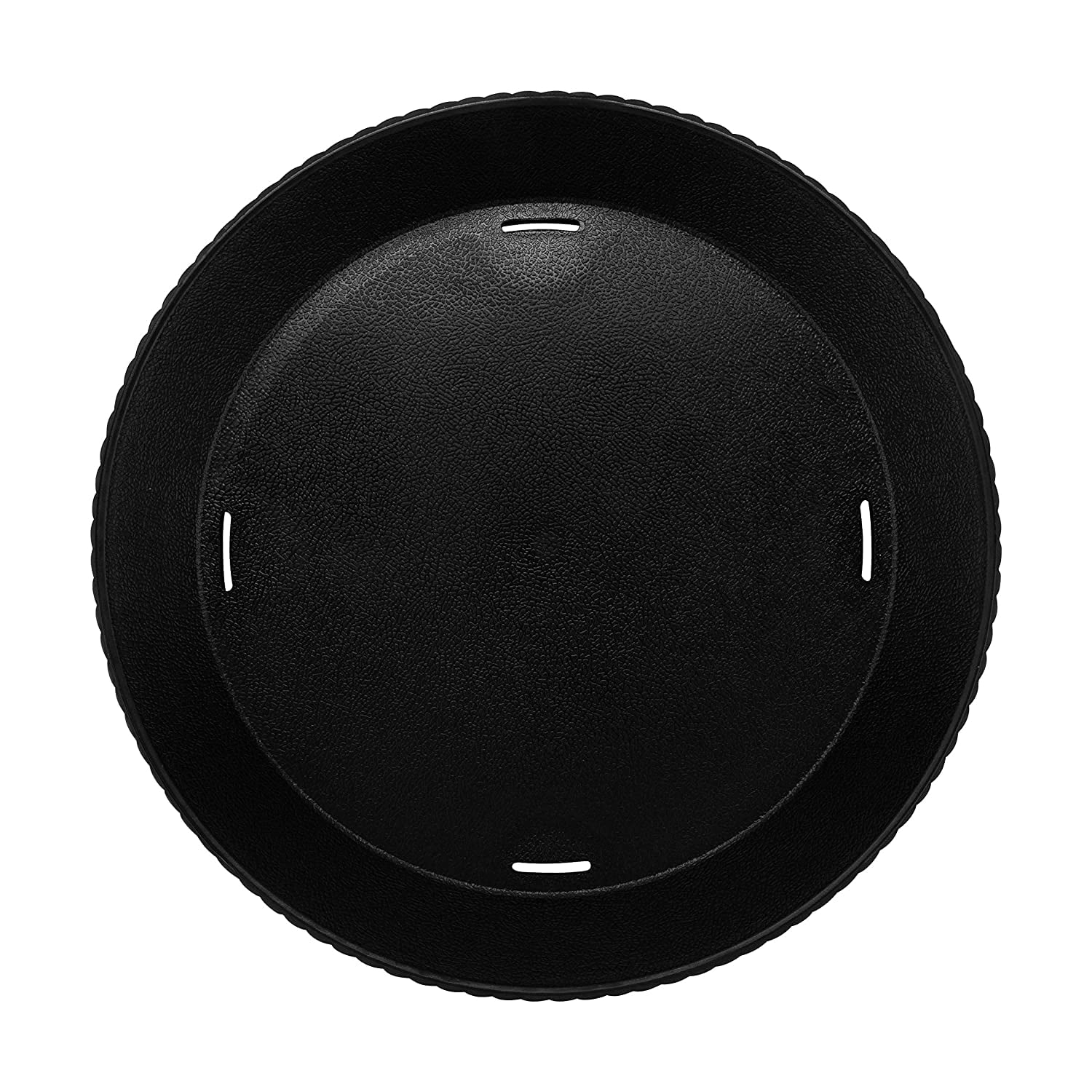 G.E.T. Enterprises RB-880-BK 10.5   Round Basket with base- 1.25   inside Depth- Black Elegance- 1 D