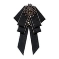 thumbnail image 4 of Broche de lazo preanudado para mujer, accesorio de moda novedoso. Estilo D, 4 of 9