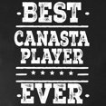 thumbnail image 3 of CafePress - Best Canasta Player Ever - Women's Long Sleeve Dark Pajamas, 3 of 3