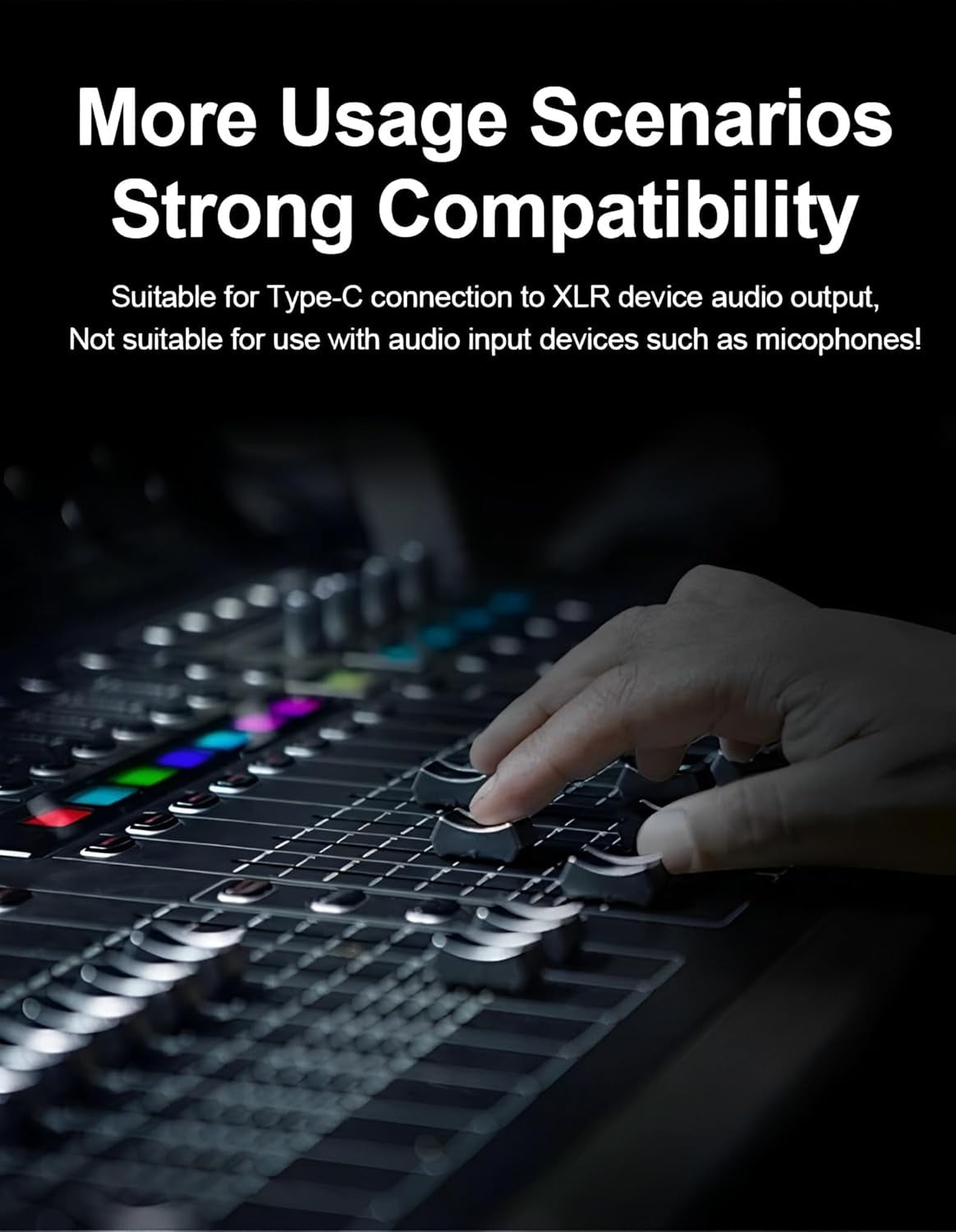 3.5mm to XLR Male OFC Audio Output Cable 3.3ft & 6.35mm Gold-Plated Adapter Compatible with Audio Speaker Amplifier Mixing Console Mobile Phone MP3 PC Laptop Tablet (100cm)