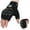 Black, variant on Fingerless Motorcycle Gloves for Men, Half Finger Motorbike Gloves for BMX ATV MTB Riding, Road Racing, Cycling, Climbing, Motocross