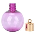 thumbnail image 2 of Bola colgante de Navidad, botella vacía rellenable, bolas huecas rellenables de Navidad, bolas de adornos navideños, funcionamiento suave, 2 of 8