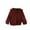 Wine, variant on Little Girls Jacket Solid Color Thick Warm Coat Children Winter Snow Windbreakers 1pc Jacket for Kids