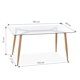 thumbnail image 2 of Mesa Soar OIKO Muebles Eames Cristal, 2 of 2