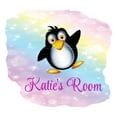 thumbnail image 2 of Personalized Watercolor Decal Living Room Wall Decal for Family Personalize Name Multicolored Art Design Cute Custom Name Décor - Size: 10 In x 9 In, 2 of 5