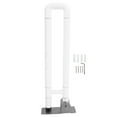 thumbnail image 2 of Foldable Toilet Grab Bar Handles Stainless Steel Provide Safety Support, 2 of 7