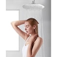thumbnail image 5 of 8 Inch/20cm Round Shower Head Rain Shower Head, 304 Stainless Steel 360° Rotatable, Easy to Install and Clean, 5 of 5