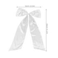 thumbnail image 6 of OFFIGAM White Polyester Bow for Weddings, Bridal Showers, Bachelorette Parties, and Special Occasion Decorations, 6 of 8