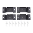 thumbnail image 2 of Support de Poche pour Piquet de Remorque, Trous Pré-Percés Anti-Casse, Rond, 4 Pcs, Pochette de Remorque Utilitaire pour Camion à Plateau, 2 of 7