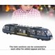 thumbnail image 3 of Miniature Model Car, Simulation Alloy Train Model Diecast Model Cars for Children (Blue), 3 of 5