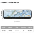thumbnail image 4 of Yuyamidu Blue Marble Print Refrigerator Door Handle Cover 4pcs Anti-Slip Kitchen Appliance Handle Covers Removable Ovens Fridge Oven Microwave Kitchen Appliance Handle Decor, 4 of 7