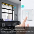 thumbnail image 3 of Automatic 25mm Smart ZigBee Tubular Roller Blinds Motor DC Lithium Battery Powered Built-in Receiver RF433 Remote Control for 38mm Tube Smart Life App Wireless Remote Control Voice Control with Alexa, 3 of 8