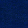 thumbnail image 1 of Ahgly Company Indoor Square Abstract Blue Abstract Area Rugs, 7' Square, 1 of 6