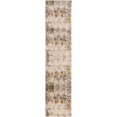 thumbnail image 1 of Unique Loom Helios Over-Dyed Area Rug 2' 7 x 12' Runner Beige/Brown, 1 of 1