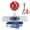 Red, variant on BIMZUC Arcade Machine Console Joystick Classic Arcade Game Controller Sensitivity Wired Accessory with 8-Way Stick for PC and Retro Gaming Black, 10.00 inches / 25.4 cm