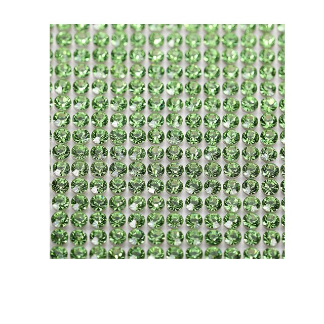 Naiovety Crystal Rhinestone Ribbon Glitter Sticker Exquisitos artículos para el hogar para el teléfono del automóvil ligth green 8 pegamento de fusión Type2 NO2 Naiovety HA059970-59B