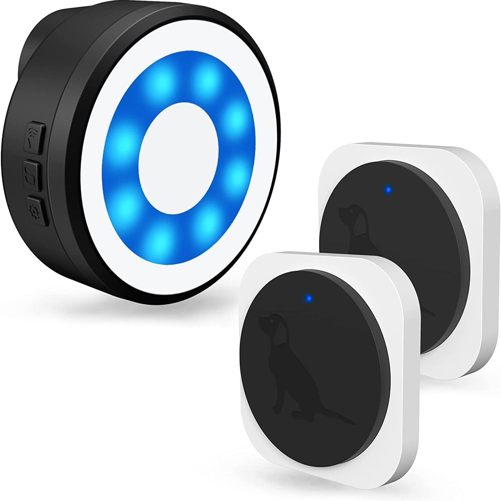 Wireless Dog Doorbell,Upgraded Dog Doorbells, Wireless Puppy Door Bell